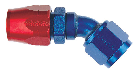 236-4508D Фитинг угловой внутр. резьба, JIC/UNF 3/4 x 16, AL, синий, 45°, AN08 Goodridge