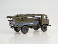 GAZ-66 AC-30 Emergency Service water canal khaki 1:43 AutoHistory