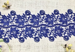 Кружево плетеное, ш. 13,5 см.