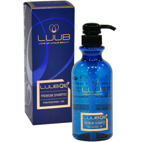 Мультифункциональный шампунь на основе пурпурных бактерий и экстрактов LUUB Q10 Plus Shampoo 500мл.