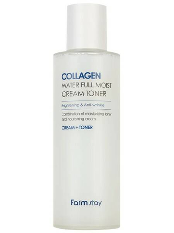 Farmstay Collagen Тонер кремовый с коллагеном FarmStay Collagen Water Full Moist CreamToner
