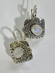 Матео (серьги из серебра)