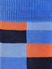 Носки из хлопка Norveg Summer Time Blue-Orange детские