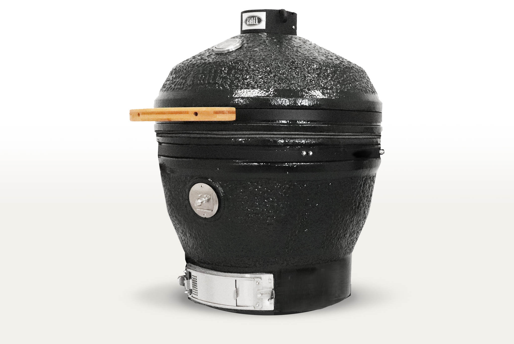Керамический гриль-барбекю черный 24 дюйма / 61 см CFG CHEF в комплекте с модулем для гриля со столиками Артикул:  Фото №4