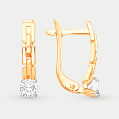 Серьги золотые