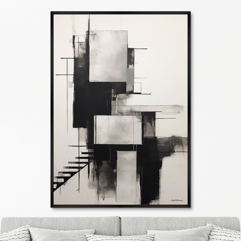 ArtNoMore - Репродукция картины на холсте In bianco e nero, No 1, 2024г.