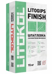 Шпатлевка гипсовая Litokol Litogips Finish 15 кг