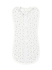 Утепленный кокон Звездочки gray