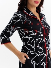 4564/1 Халат на молнии