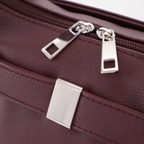 Сумка Саломея 2032 гладкий бордо