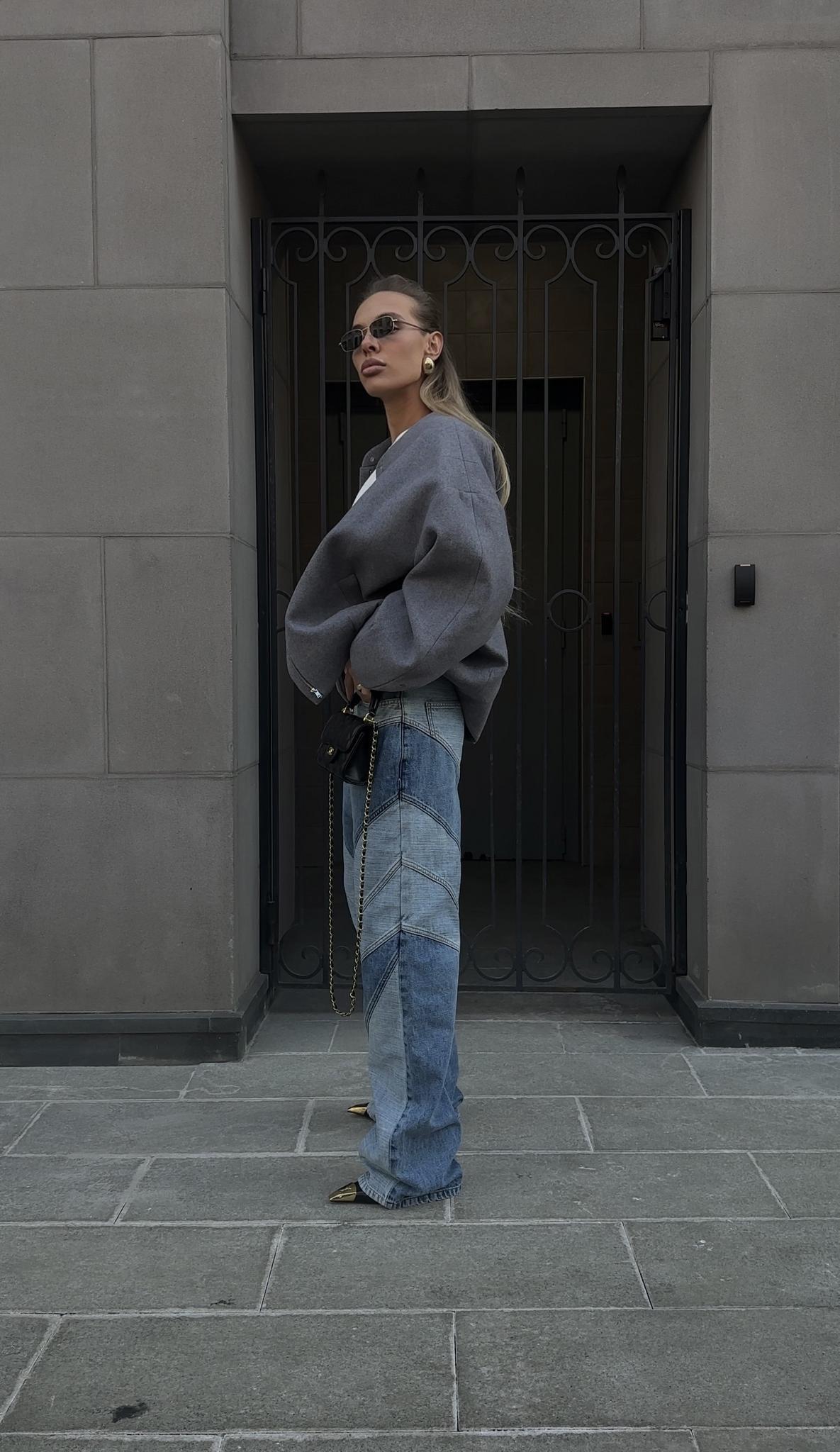 Бомбер ROSIE из шерсти Zegna