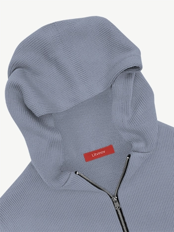 Толстовка на замке из кашемира