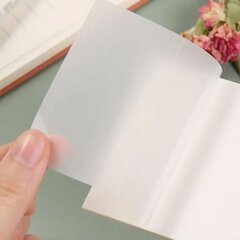 
          Прозрачные стикеры для заметок с клеевым краем, Alingar, 95 мм х 70 мм, 50 л., европодвес.