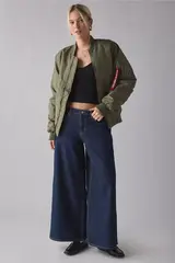 Бомбер Alpha Industries MA-1 Oxford Logo OG-107 Green (Зеленый)