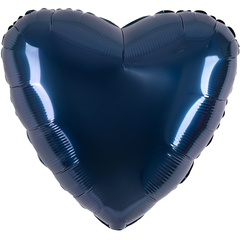 Аг 19''/48 см, Сердце, Сапфир, 1 шт.