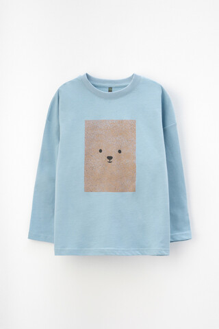 джемпер  для мальчика  КР 302256/пыльно-синий к432