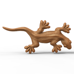 Силиконовый молд № 538 Ящерица правая малая