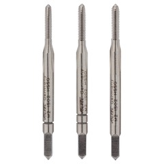 Метчик М 2,0х0,4 (Комплект 3шт) DIN352 HSS-G 6h 36мм a=2,1 Volkel 27316