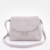 Сумка Саломея 1074 итальянский светло-серый