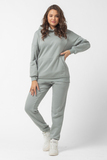 Утепленный спортивный костюм для беременных и кормящих  16501 холодная мята