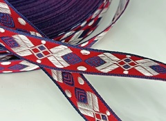 Тесьма жаккард, ш. 1,4 см