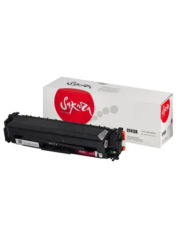 Картридж Sakura CF413X (410X) для HP LJ M452nw, LJ M452dn, LJ M477fnw, LJ M477fdw, LJ M477fdn, LJ m377dw, пурпурный, 5000 к.