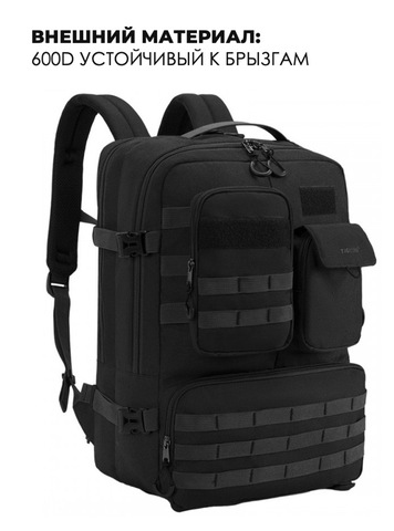 Картинка рюкзак городской Tigernu T-B9007B Black - 8