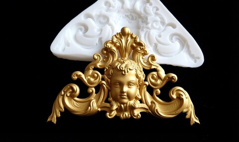 Силиконовый молд Орнамент Ангел № 2112