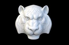 Силиконовый молд Тигр средний № 540 средний