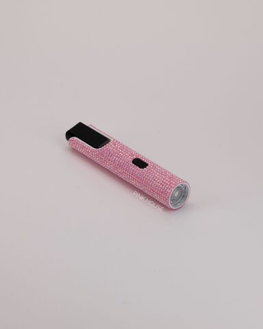Лампа-фонарик UV/LED портативный J10 в стразах*