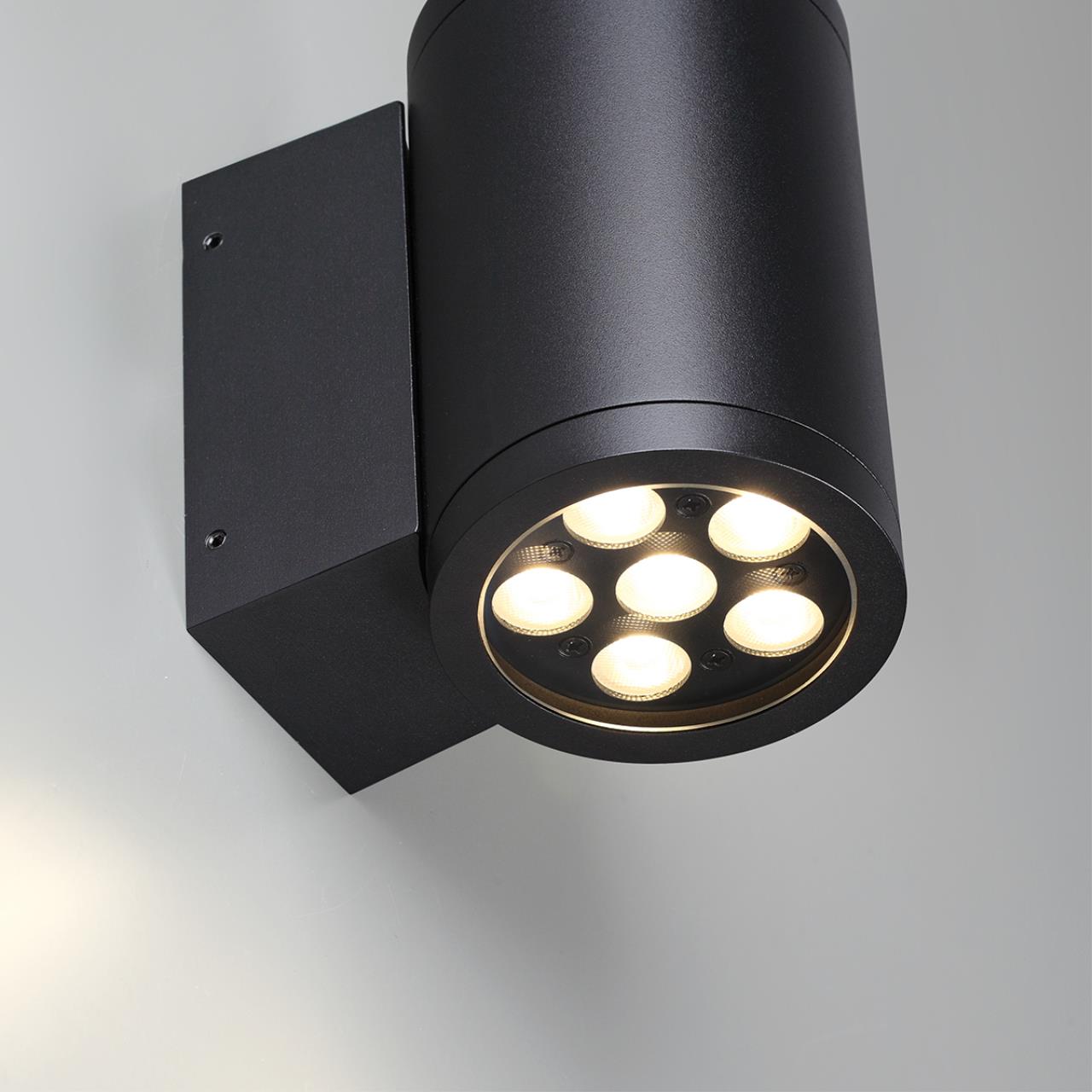 Уличный настенный светодиодный светильник Odeon Light Nature Long 7142/12WL