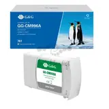 Совместимый картридж G&G GG-CM996A (CM996A) для HP DJ T7100, 400 мл, тёмно-серый