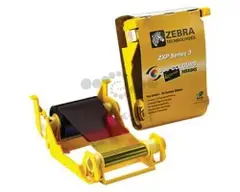 Zebra ZXP Series 3 Full-color Ribbon (YMCKO, 200 Images)