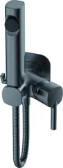 Смеситель с гигиеническим душем HAIBA HB5518-3 графит