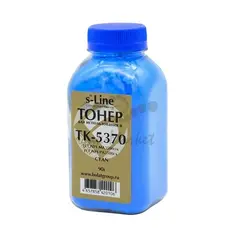 Тонер Kyocera ECOSYS MA3500cix/PA3500cx банка 90г TK-5370 Cyan БУЛАТ s-Line
