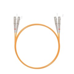 Патч Корд Оптоволоконный SC/UPC-SC/UPC MM OM1 62.5/125 Duplex 3.0мм 1 м