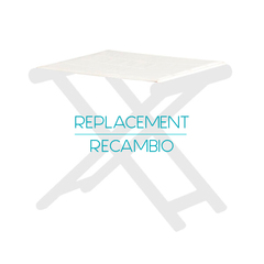 Canvas replacement for stool, beige, Marine Business