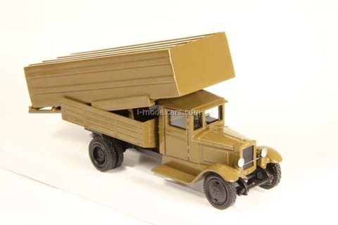 ZIS-5 TMP park pontoon middle half-ponton LOMO-AVM 1:43