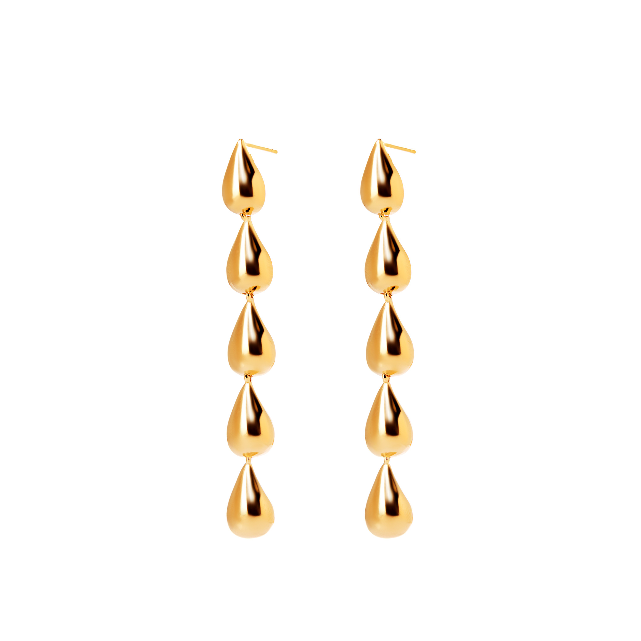 

Серьги Drop Threads Earrings – Gold