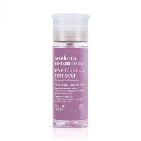 SESDERMA SENSYSES CLEANSER Eye makeup remover – Лосьон липосомальный для снятия макияжа с глаз для всех типов кожи, 100 мл