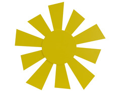 Декоративный элемент "Солнце"