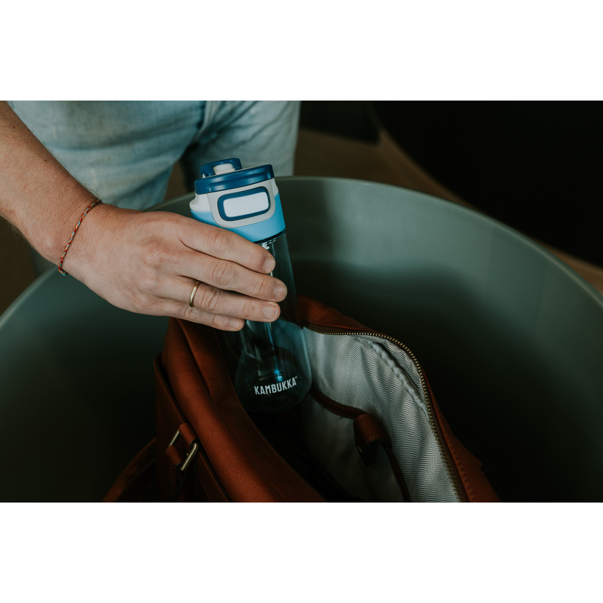 Бутылка для воды Kambukka Elton (500 мл), Голубой, арт. 11-03026 - фото 5