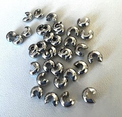 Укрывная обжимная бусина L