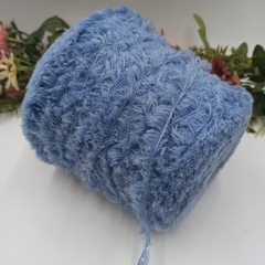 Мех мериносовый Арт Pelliciotta Lana Seta от Pura Lana Italia Голубой 007