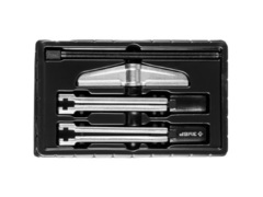 ЗУБР внешний d 30 - 135 мм внутренний d 60 - 160 мм, раздвижной двухзахватный съемник с тонкими захватами, Профессионал (43313-160-215)