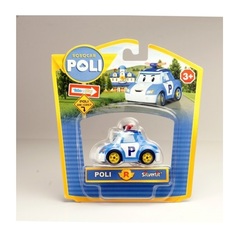 Robocar Poli Металлическая машинка Поли, 6 см (83162)