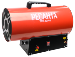 Газовая тепловая пушка РЕСАНТА ТГП-30000 - прямого нагрева / 30 кВт