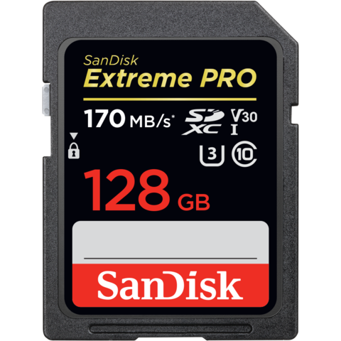 Sandisk Extreme Pro SDXC UHS-I 170MB/s 128Gb