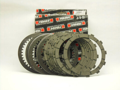 FCS0717/2 комплект дисков сцепления мото (фрикционные + металлические)
