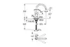 GROHE Start Edge QuickFix 30529001 Смеситель для кухонной мойки с высоким C-образным изливом, хром